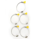 4" LH Bridge Clamps - 5 Pack (808-0519)