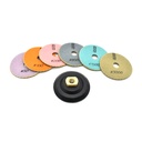 7 Pcs 5" 6mm Thick Diamond Wet Polishing Pad  Set