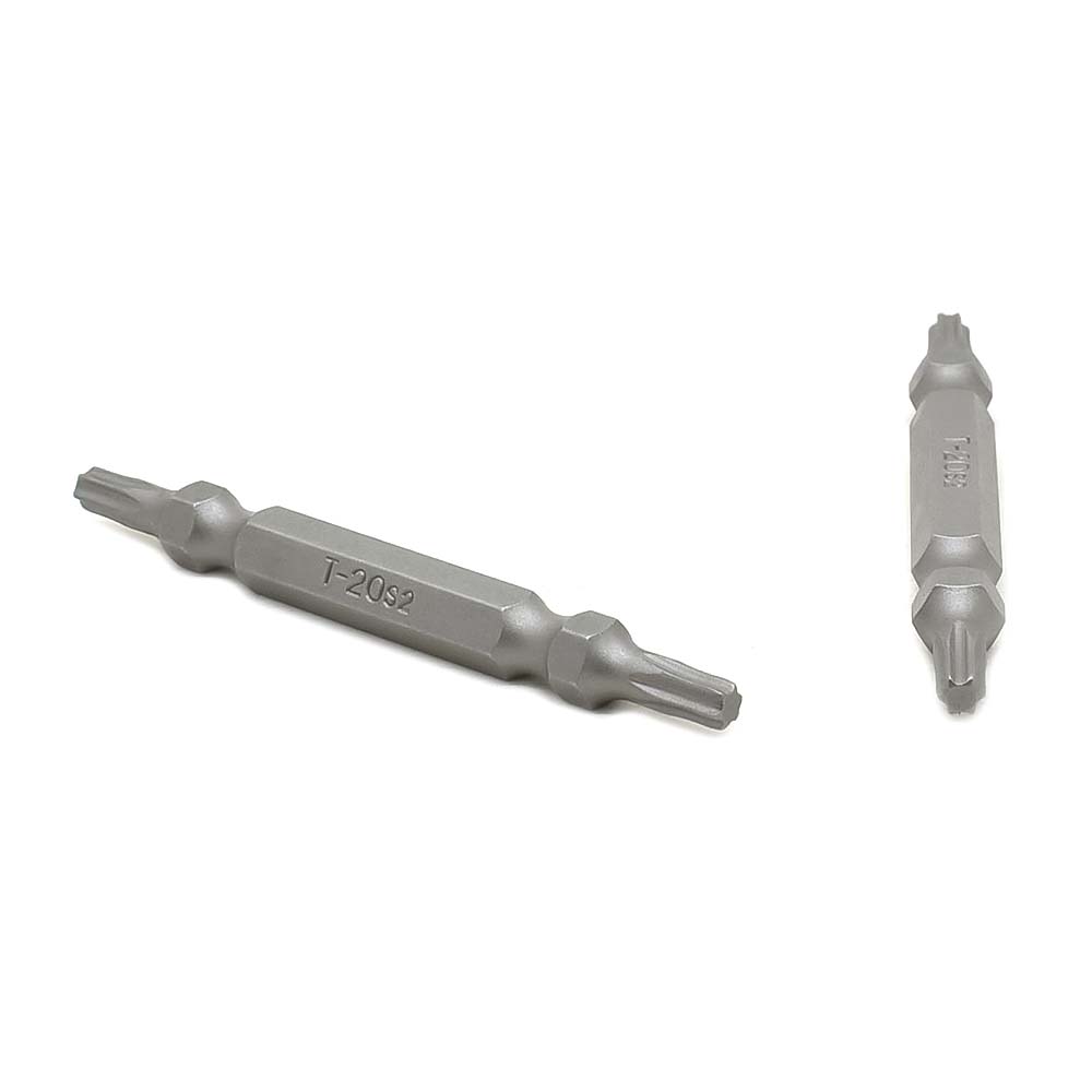 25 Display Pack - T20 Torx Double End Screwdriver Bits - 1.5" Long