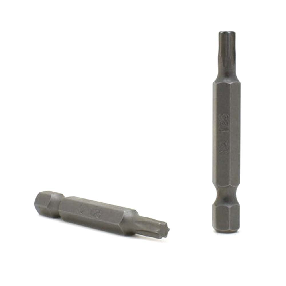 10 Display Pack - T25 Single End Torx Screwdriver Bits - 2 Inch Long