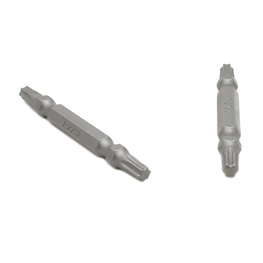 10 Display Pack - T27 Torx Double End Screwdriver Bits - 1.5" Long