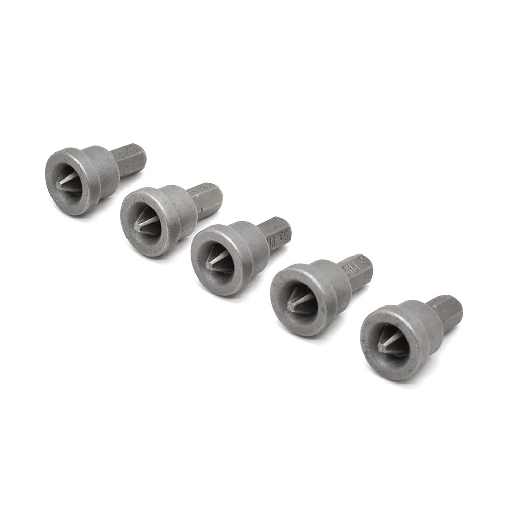 5 Display Pack - Drywall Dimple Screw Setter Bits  - 1 Inch Long