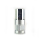 3/8" x 3/8" FPT Auto Steel Coupler - Silver - Display Pack
