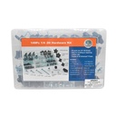 149 Piece Jig & T-Track Hardware Kit Size: 1/4"-20 TPI