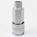 3/8" x 3/8" MPT Universal Steel Coupler
 - 100 Pack Bulk