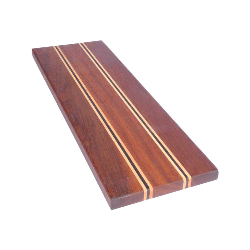 Hardwood Cutting Board Kit Angelique Maple Wenge -  Small
