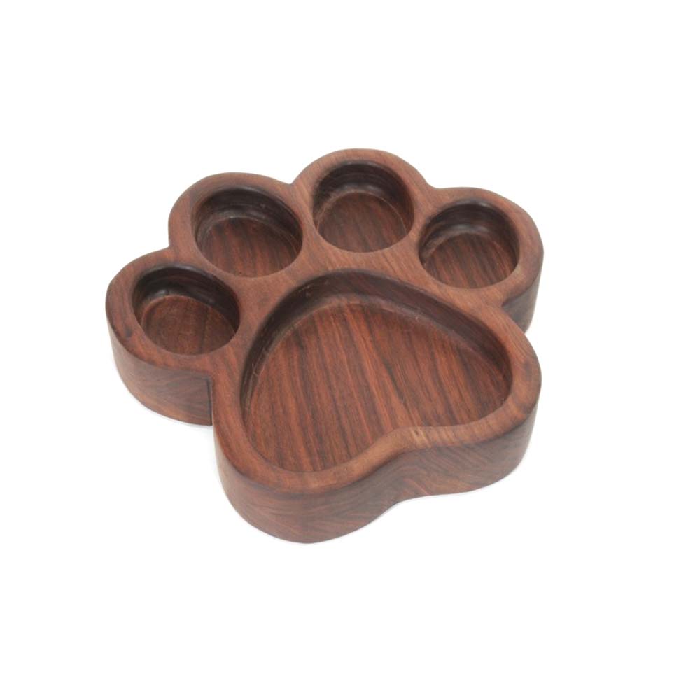 Paw Print Bowl & Tray Template