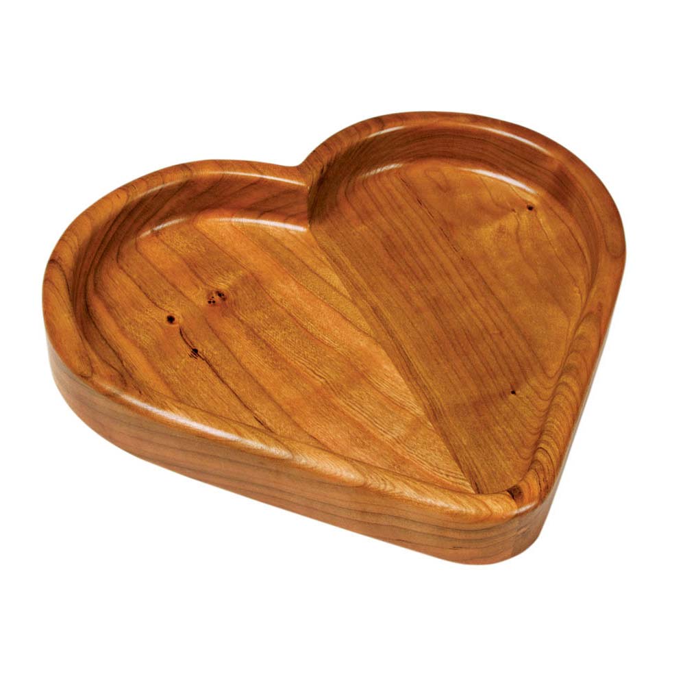 Single Heart Tray Template C