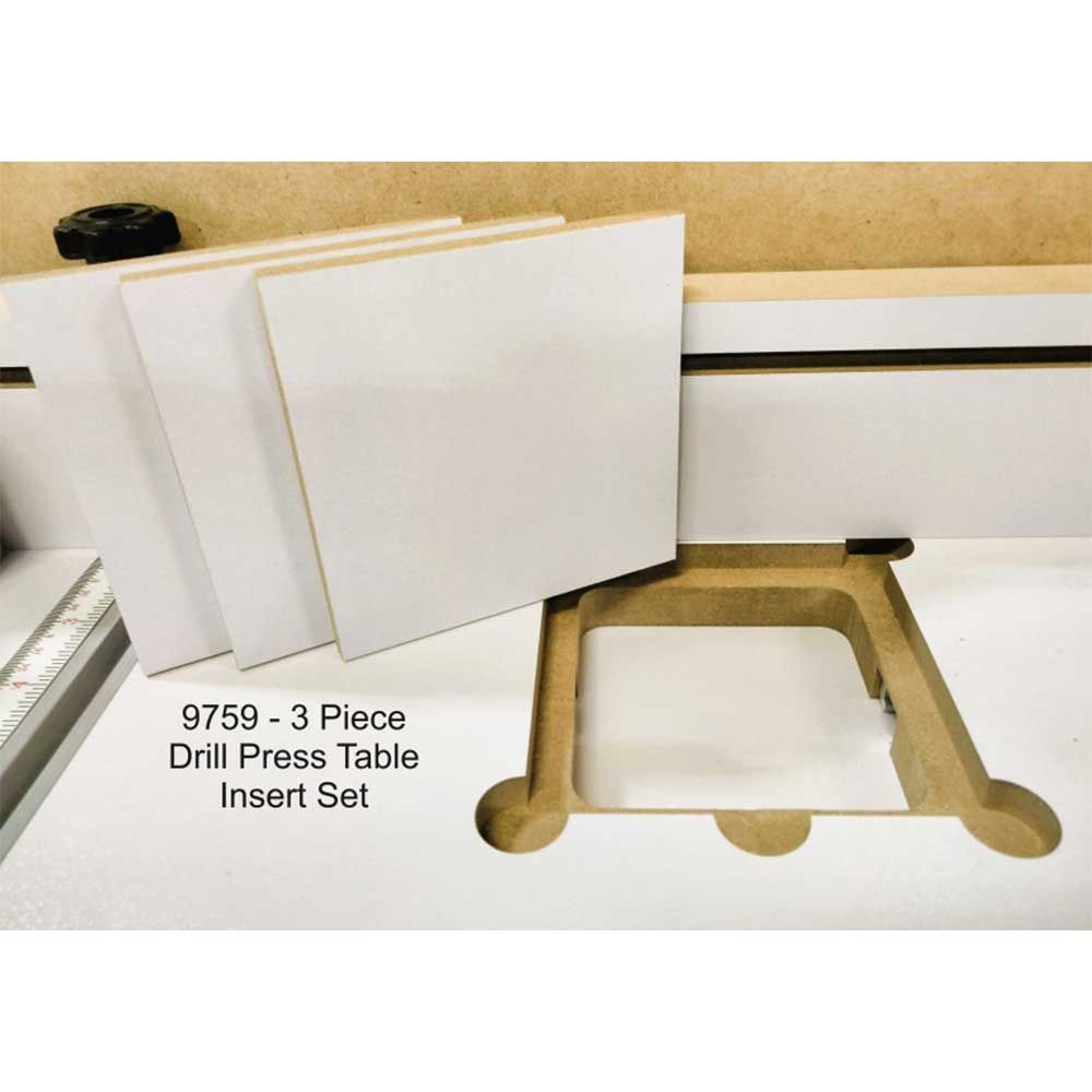 3pcs Insert Blocks for Drill Press Table