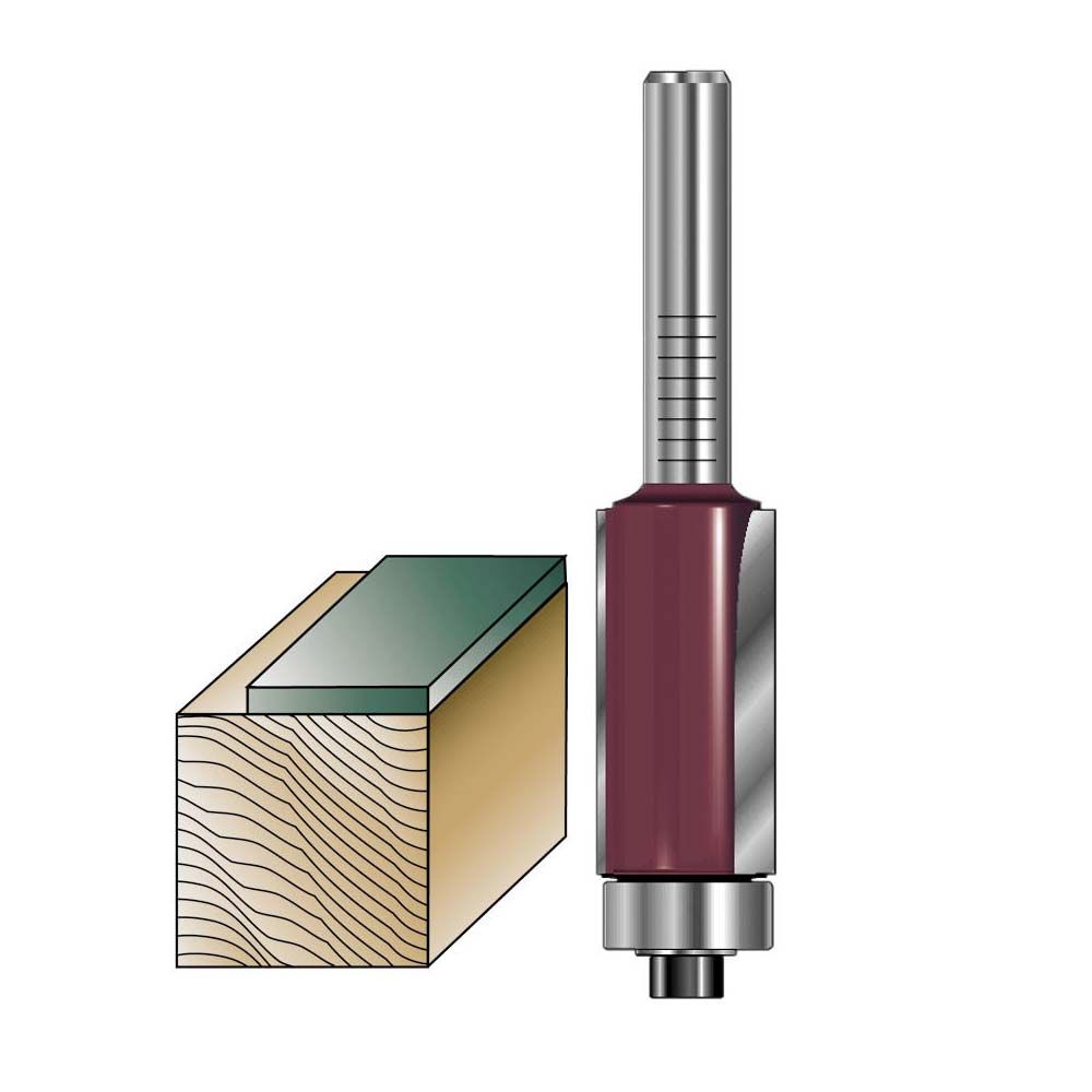 1/2" Flush Trim Bit, 1/4"Shank