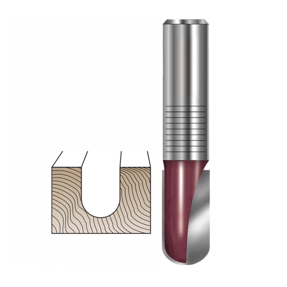 1/8"D Round Nose Bit,1/4"Shank - (Freud 18-100)