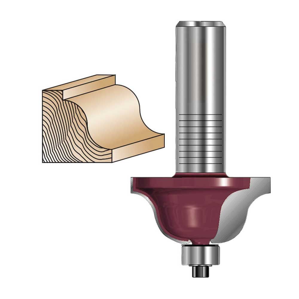 5/32"R Roman Ogee Bit,1/2"Sh.C