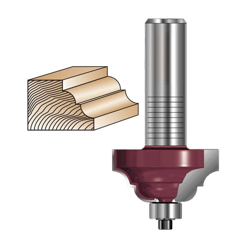 1/4"Double Roman Ogee Bit    C