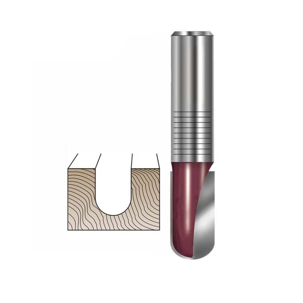 1/2"D Round Nose Bit,1/2"Shank