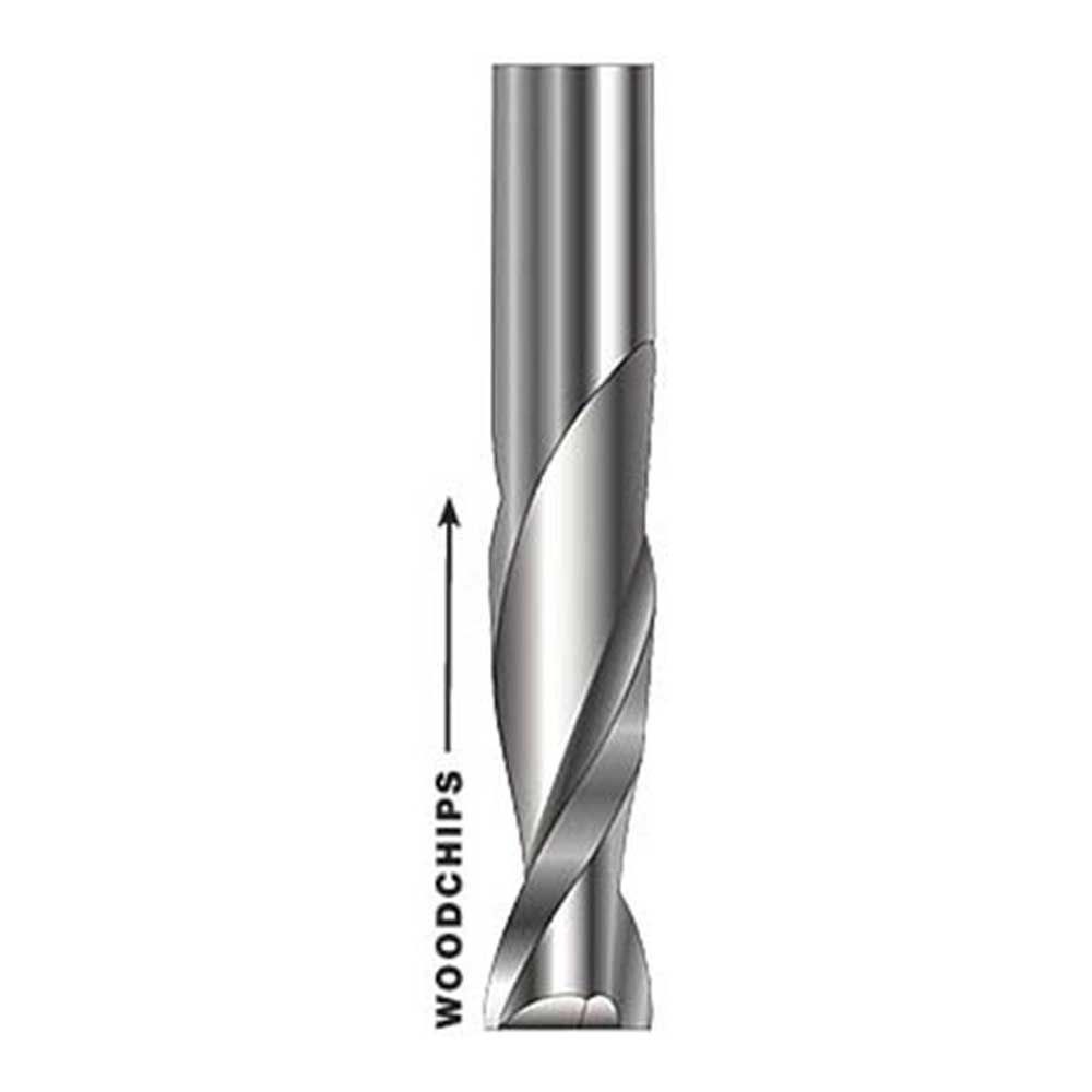 1/8"HSS Spiral Upcut Bit,1/4"Shank