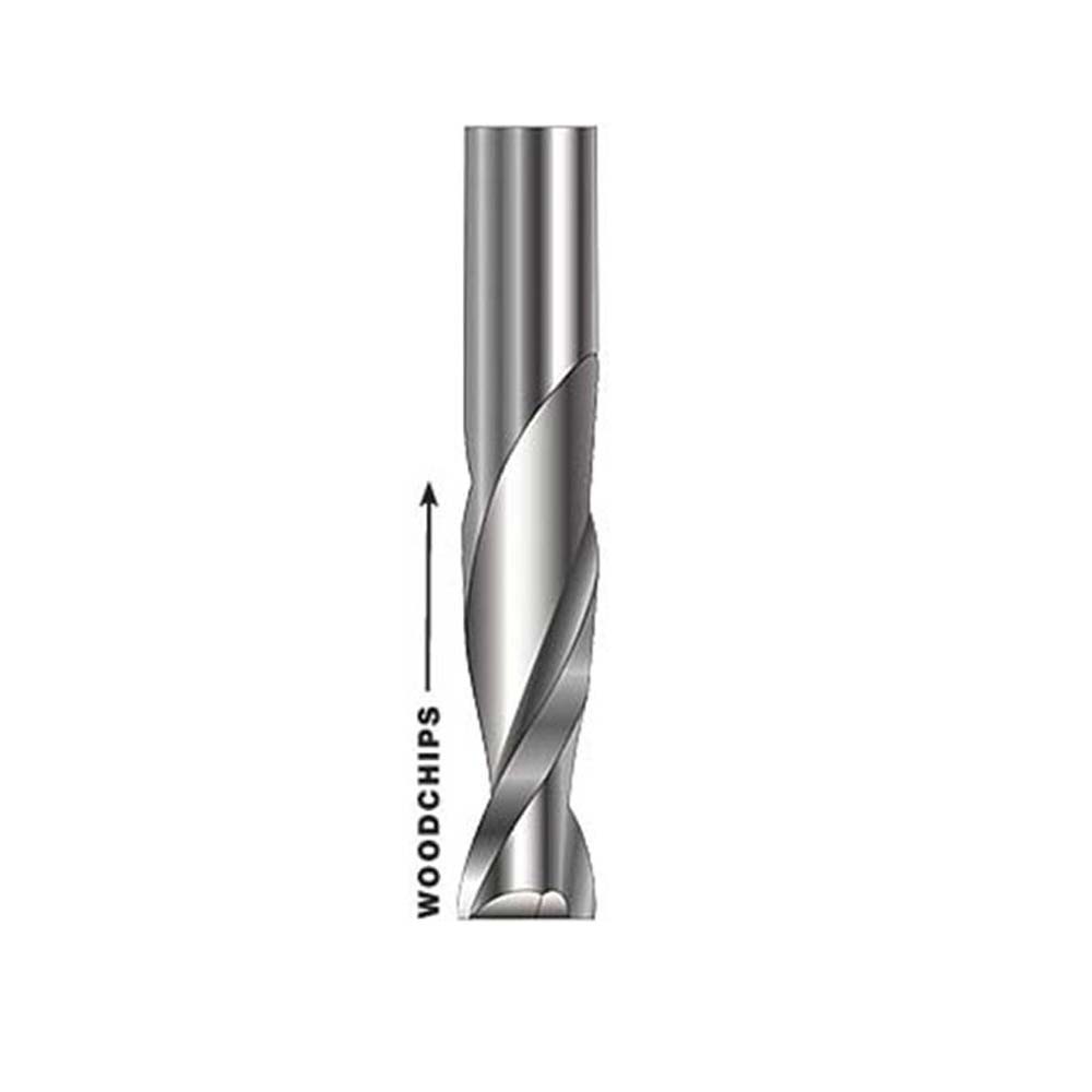 3/16"HSS Spiral Upcut Bit,1/4"Shank