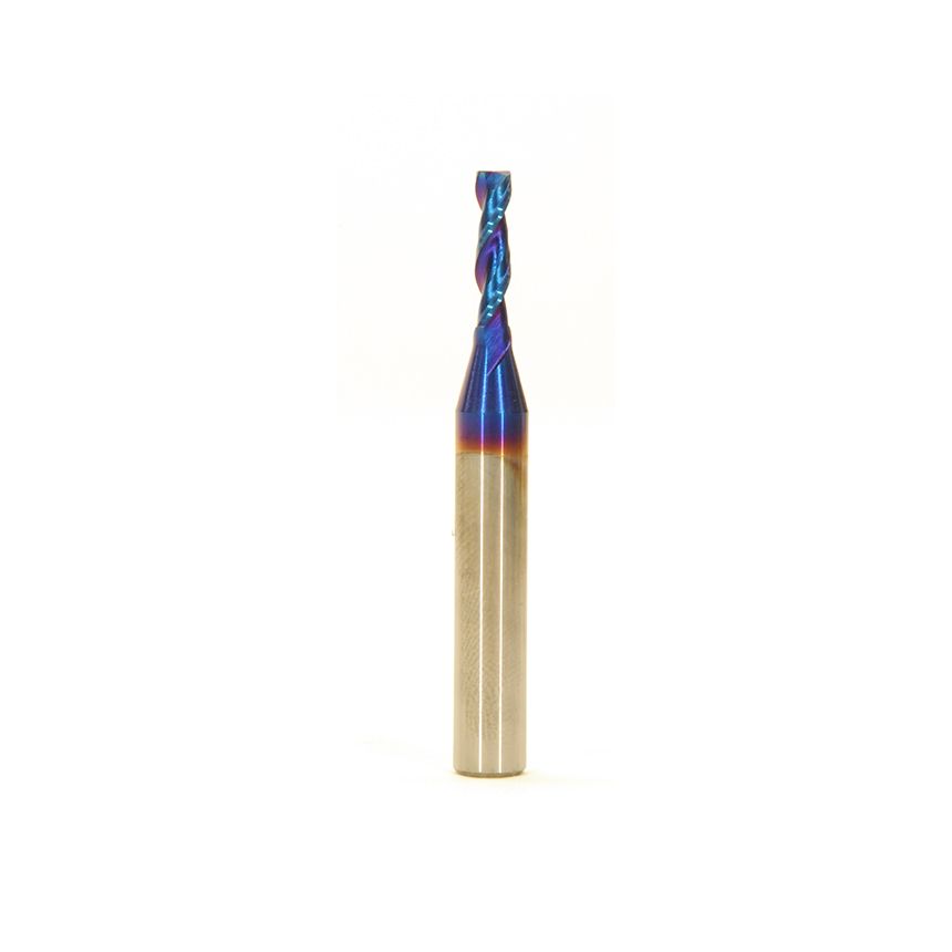 Blue Ice 1/8"Spiral Upcut Bit,1/4"Shank
