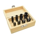8pc Plug Cutter Set,HEX Sh.(I)