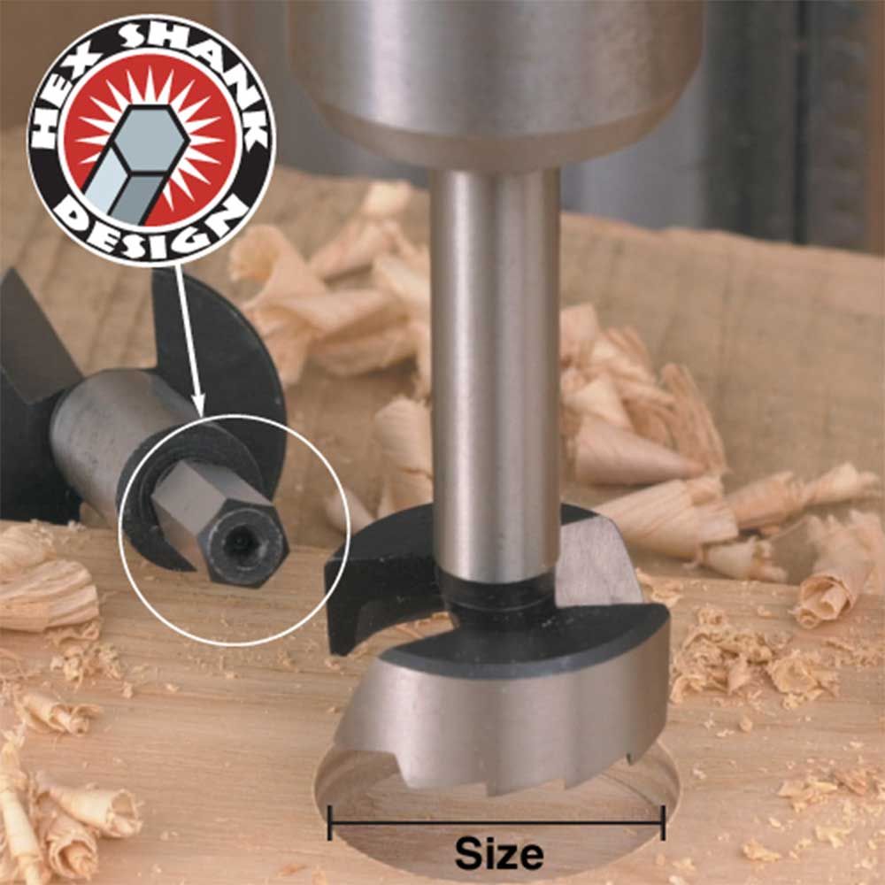 1-9/16"Forstner Bit,3-5/8"OAL