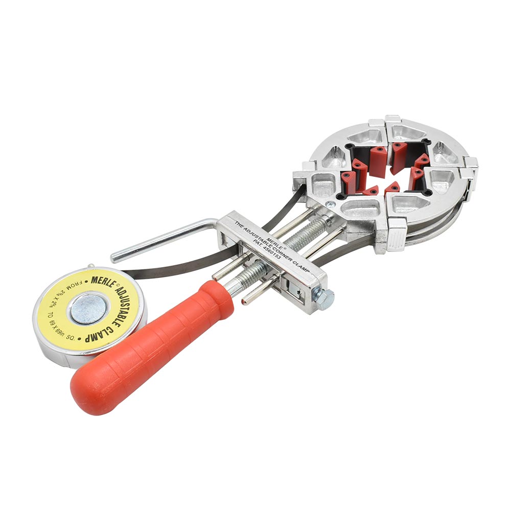 Merle Adjustable Corner Band Clamp with Steel Band (BH 19632) - 23 ft Long Steel Band