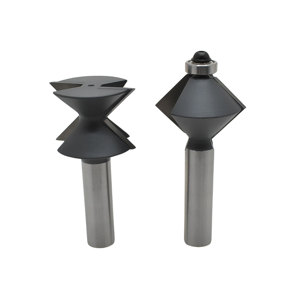 2pc Edge Banding Set,1/2"Shank