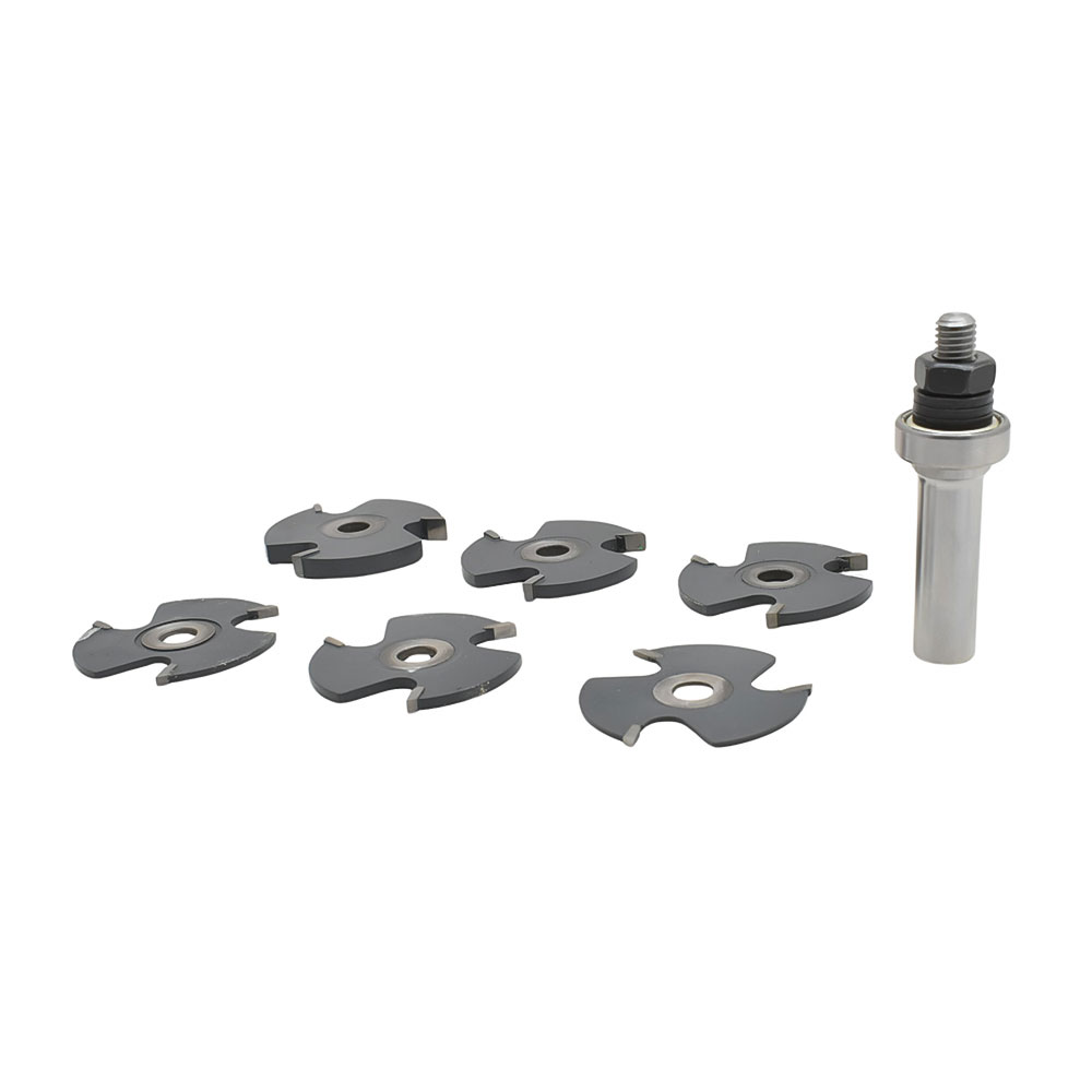 Stackable Slot Cutter Set, 1/2" Shank