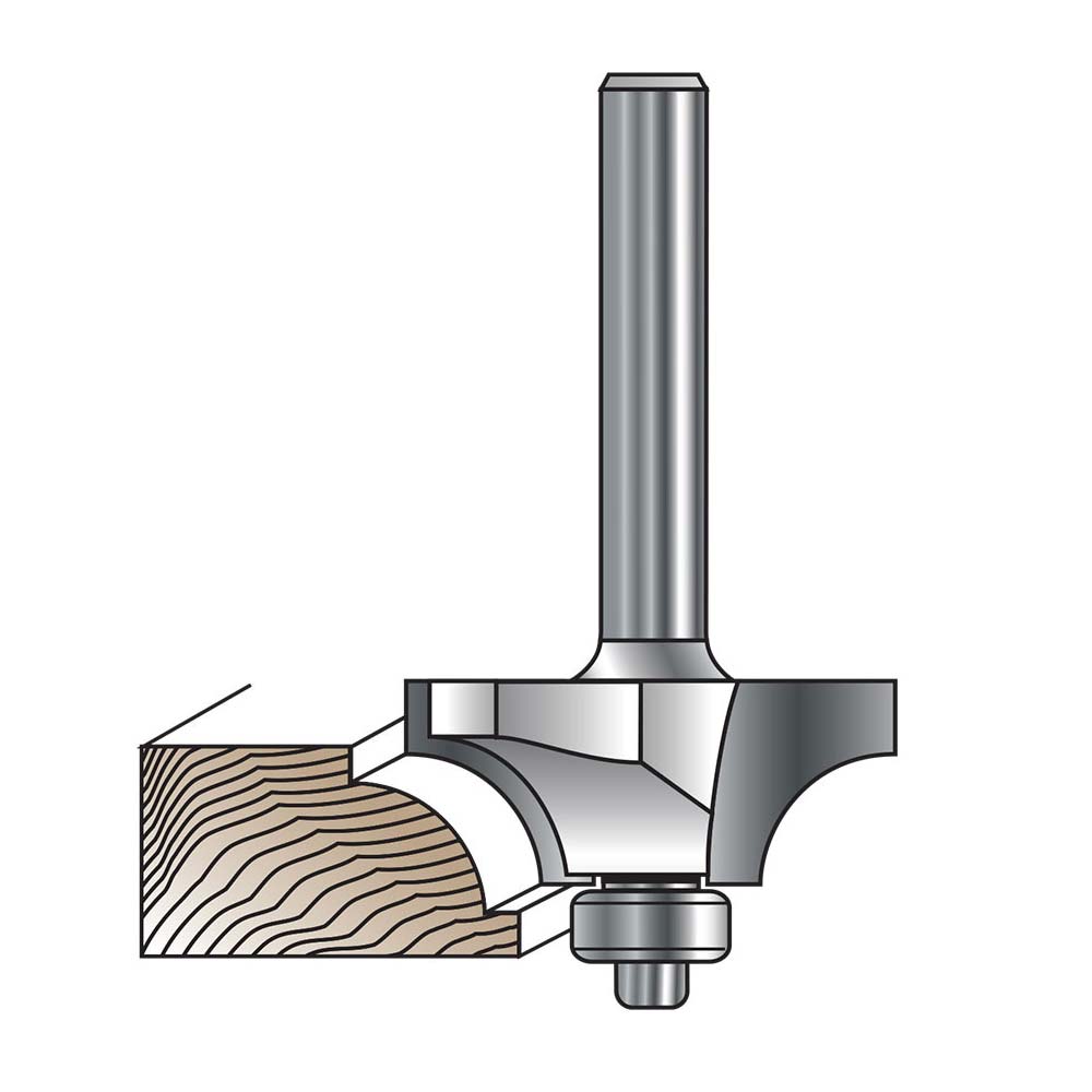 1/2"R Beading Bit, 1/2" Shank C - (Freud 36-127)