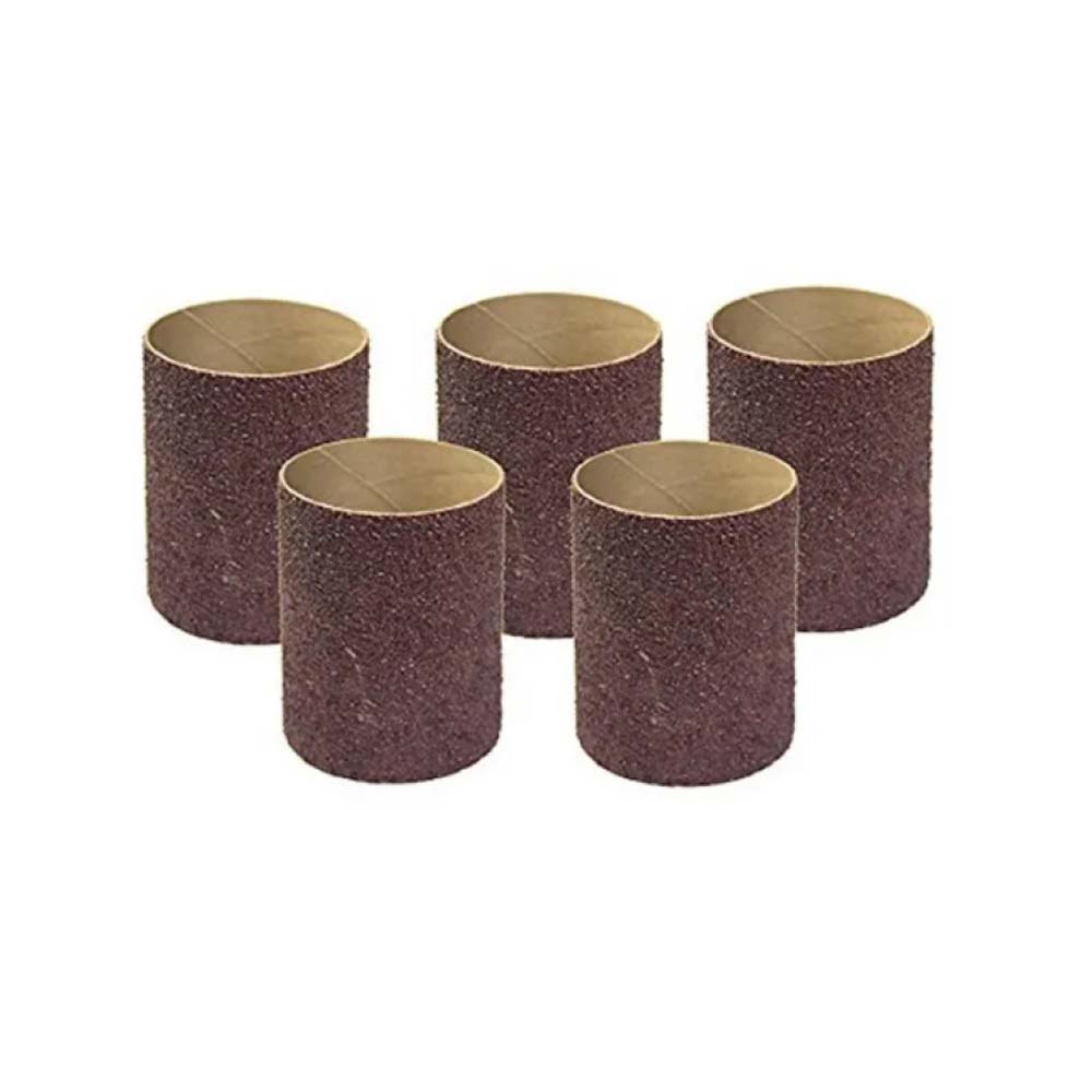 5pcs Sanding Sleeves, 80 Grit