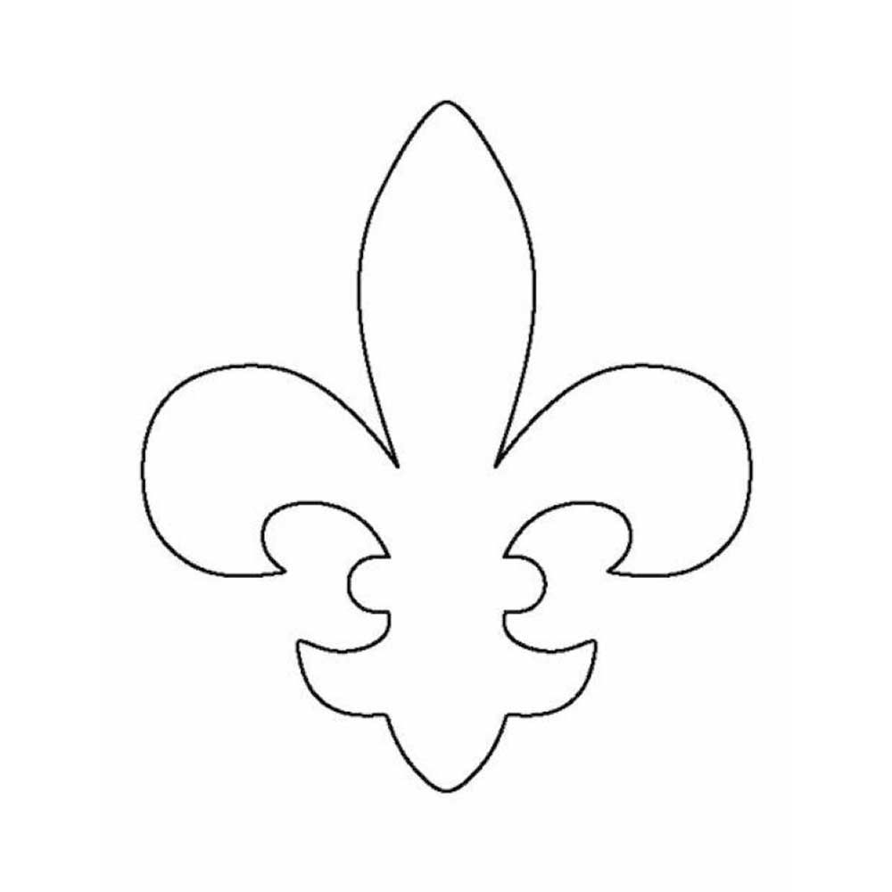 Fleur de Lis Inlay Pattern