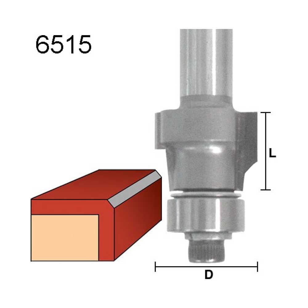 1/2" Mica-File Bit, 1/4"Shank