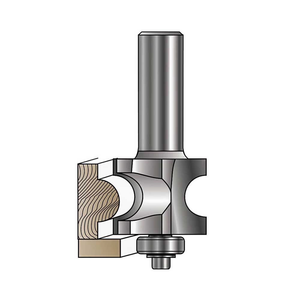 1/2" Bull Nose Bit, 1/2"Shank C