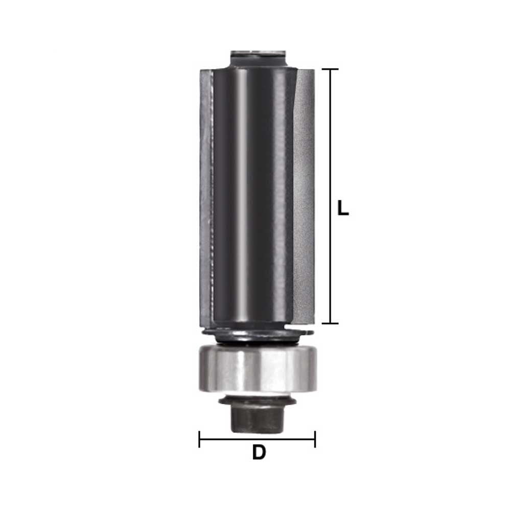 3/8" Flush Trim Bit, 1/4"Shank