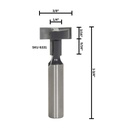 T-Slot Cutter, 1/4"Shank   (I) C