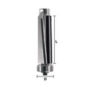 1/2" Flush Trim Bit, Shear Cut