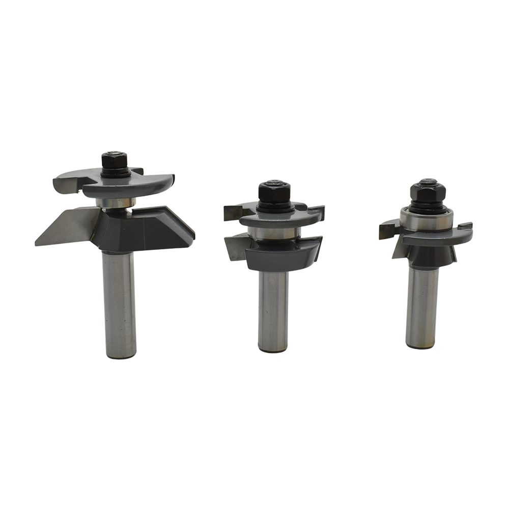 3pc Router Bit Set,1/2"Shank(I)