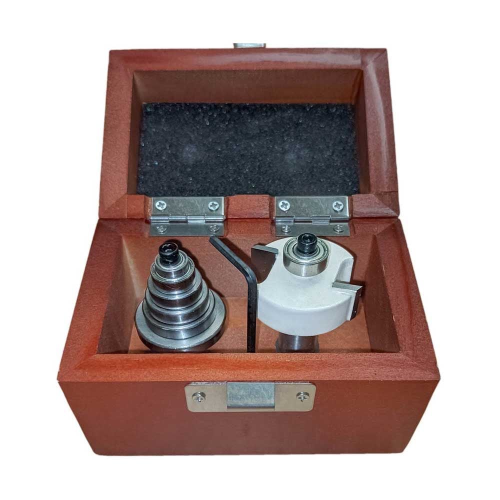 9pc Rabbeting Kit, 1/2"Shank - (Freud 32-504)