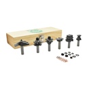 6pc Cabinet Maker "Standard" Set, 1/2"Shank(I) C