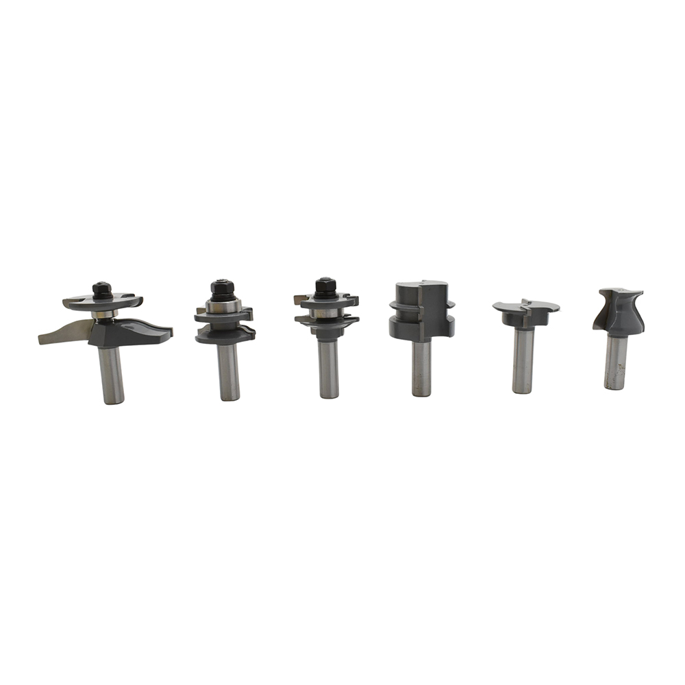 6pc Cabinet Maker "Undercutter" Set, 1/2"Shank (I)