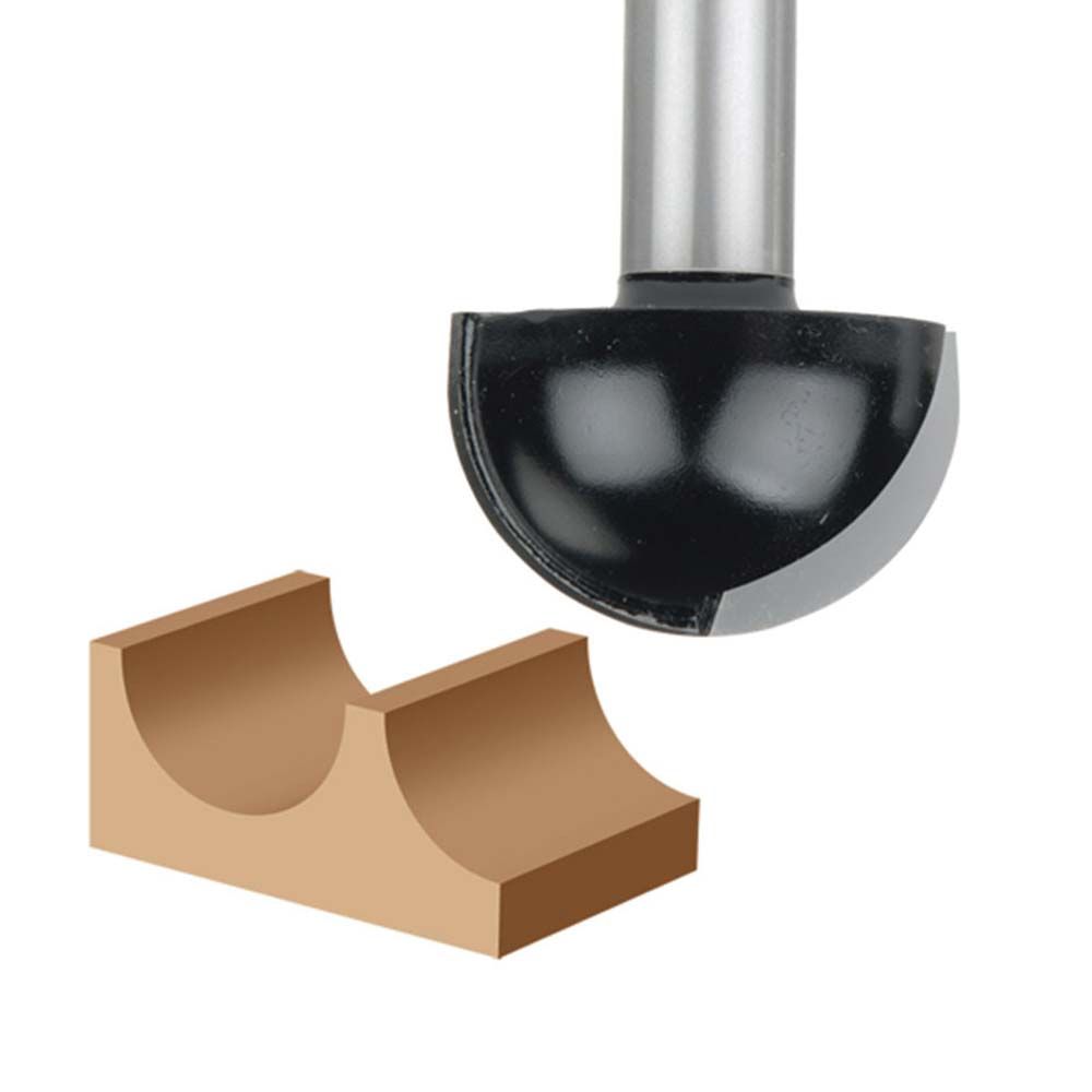 2"D Core Box Bit, 1/2" Shank