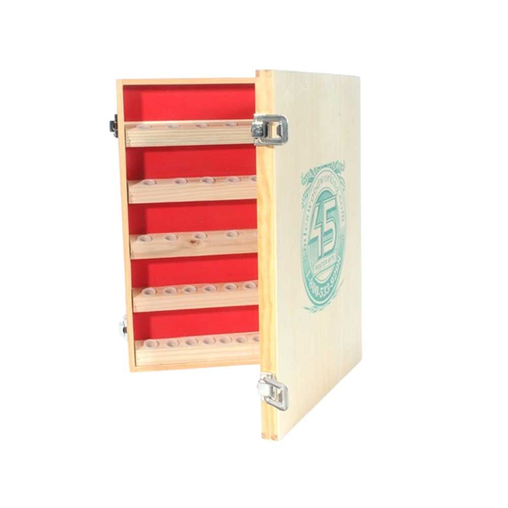 Wood Cabinet Storage Box 45pc (1/2"Shank) C