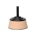 3 1/2" Hook N Loop Pad W/ 1/4" Arbor