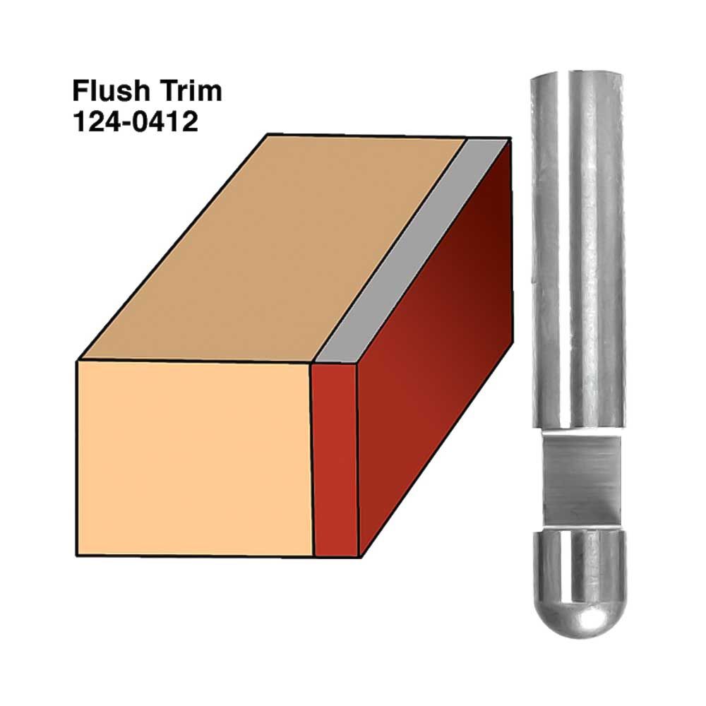 Flush Trim SC 1/4 X 1/4 X 1/4" Shank