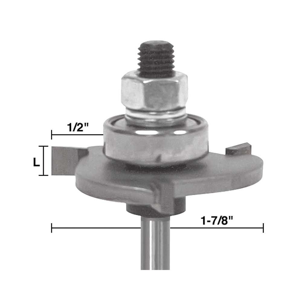 Slot Cutter- 9/32"  3 Wing