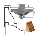 Colonial Stop x 1/4" Shank