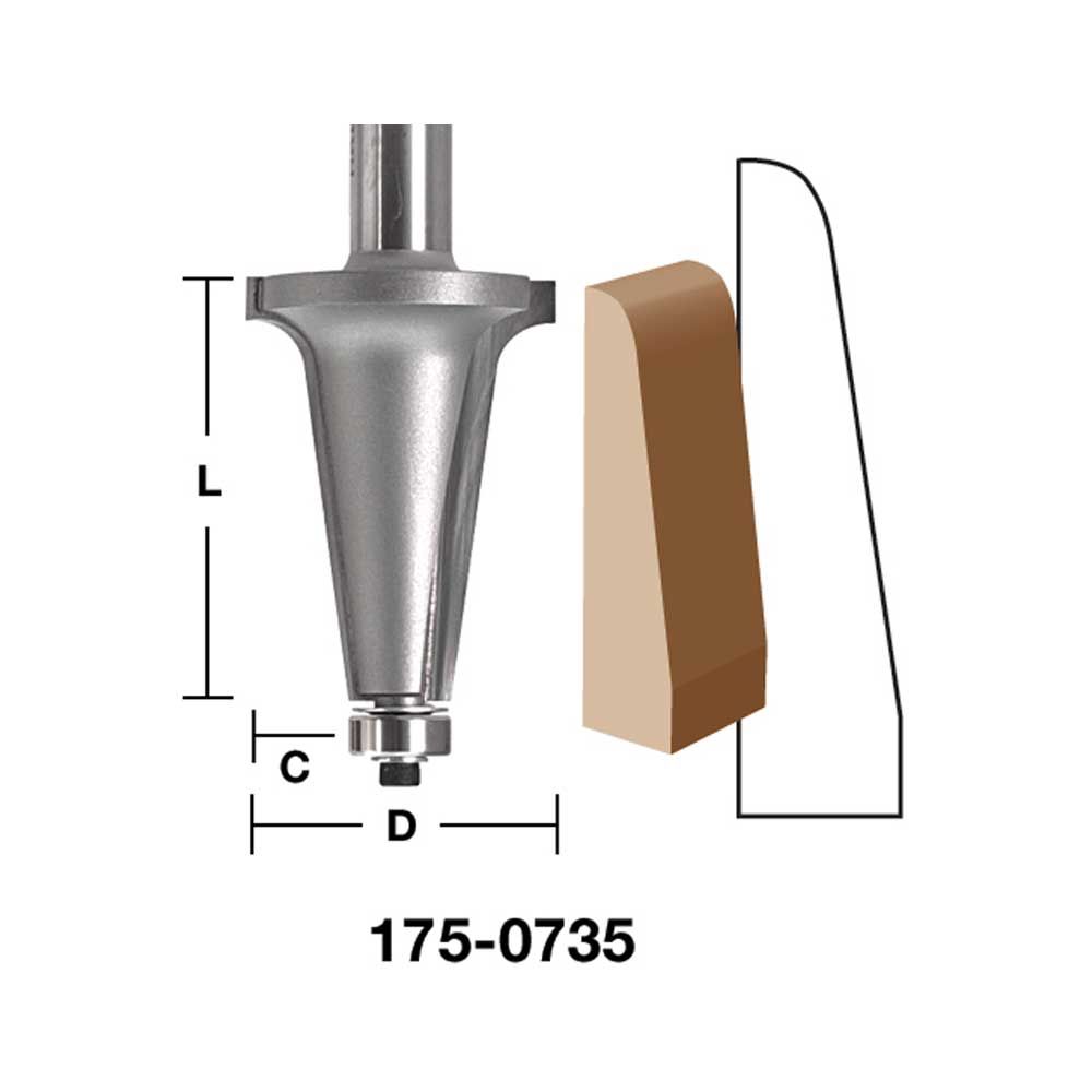 Shutter / Case Molding Bit
