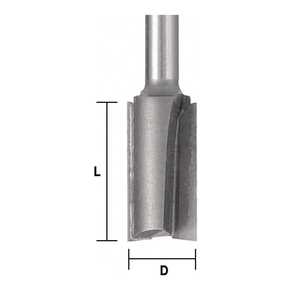 Straight 1/4 X 3/4 X 1/4"Shk - (Freud 04-106)