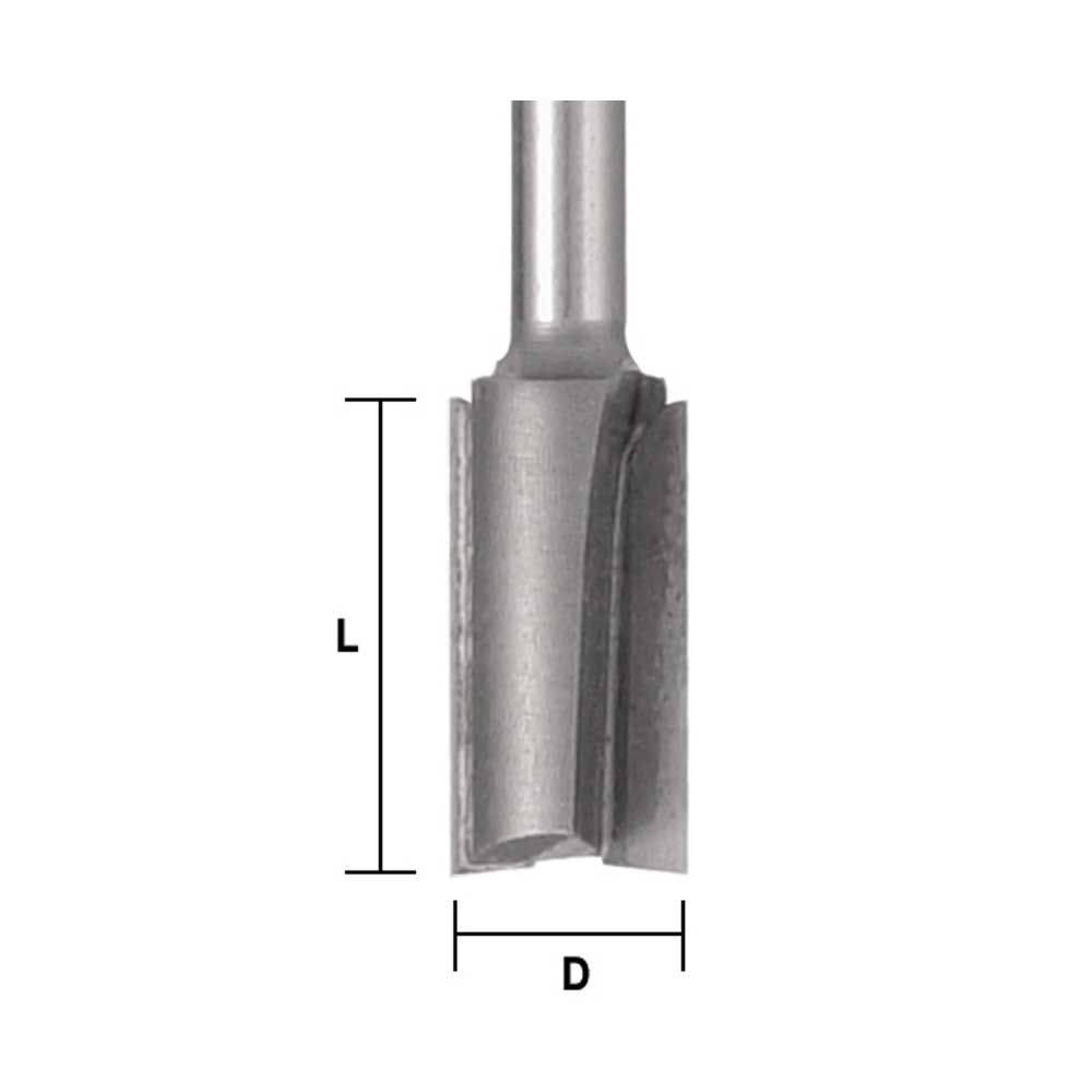 Plunge Straight 1/2 X 1-1/4 X 1/2" Shank