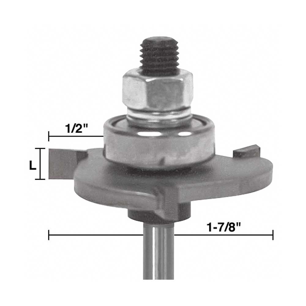 Slot Cutter- 7/32"   3 Wing