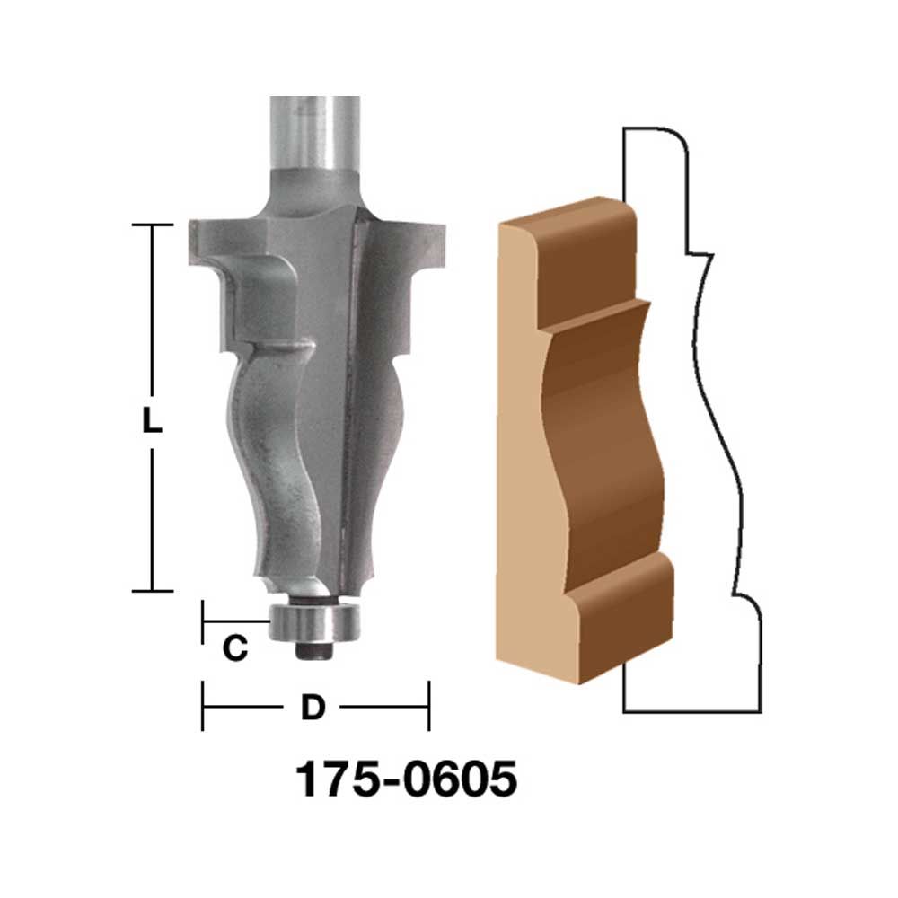 Molding Bit 1-7/8"