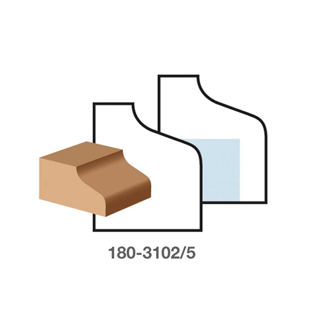Door Edge -  1/2" Shk
